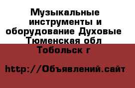 Музыкальные инструменты и оборудование Духовые. Тюменская обл.,Тобольск г.